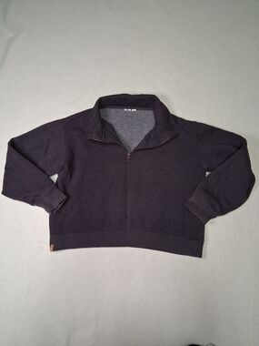 tentree Women's Purple Tone Half-Zip Sweatshirt